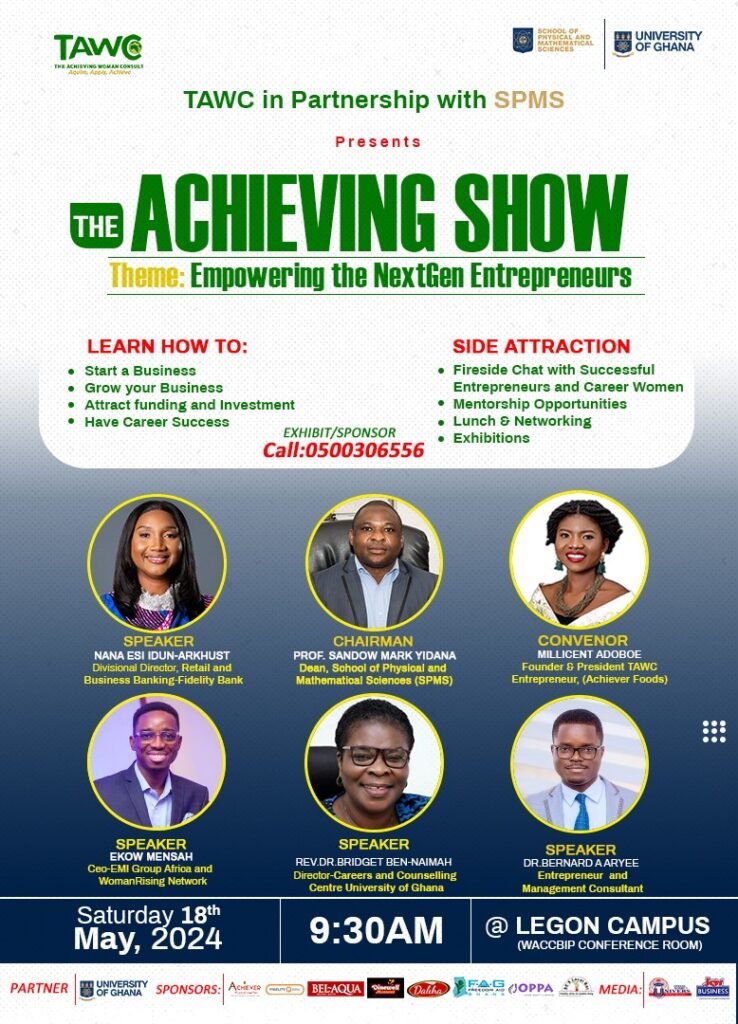 The Achieving Show Flyer