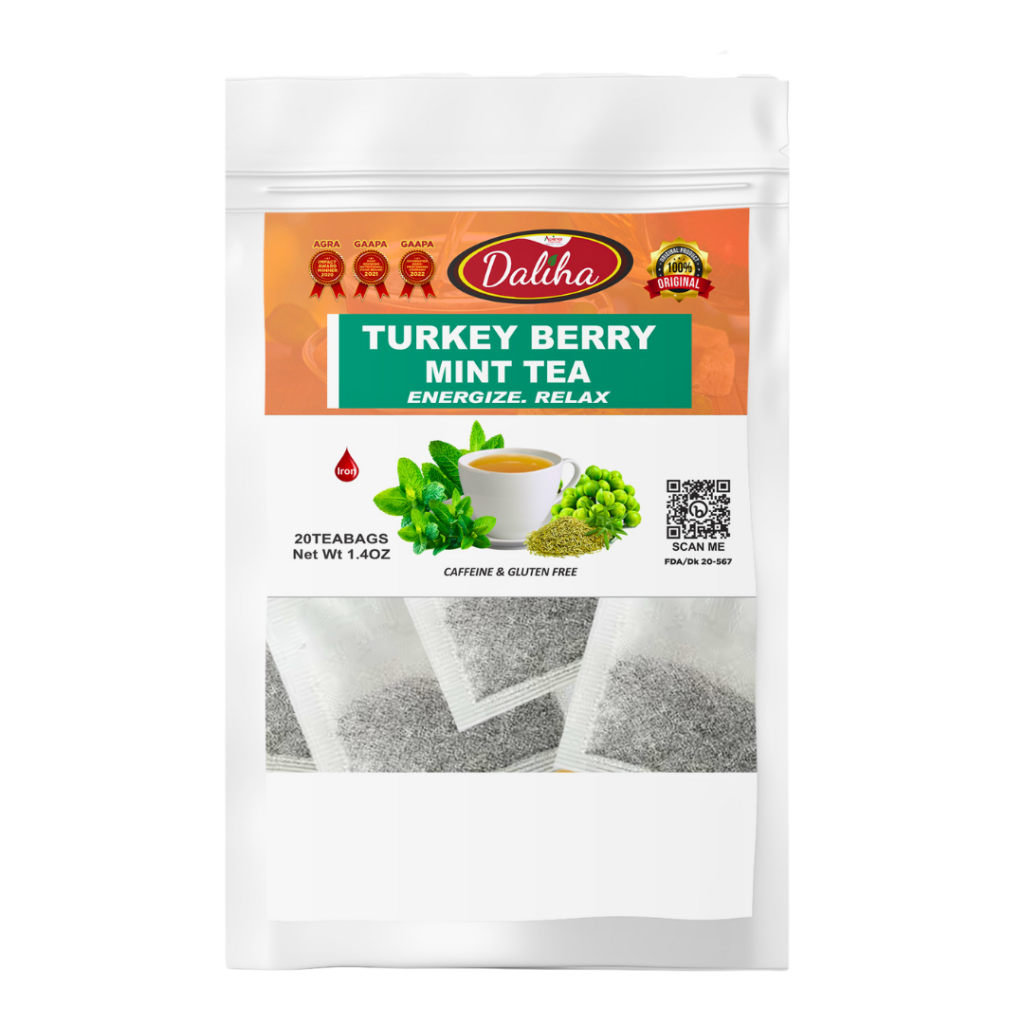 9. Turkey Berry Mint Tea