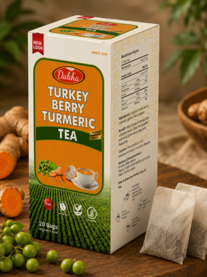 Daliha Turkey Berry Turmeric Tea Box