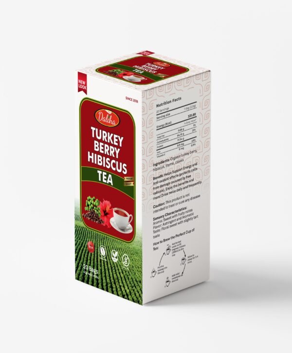Daliha Turkey Berry Hibiscus Tea Box