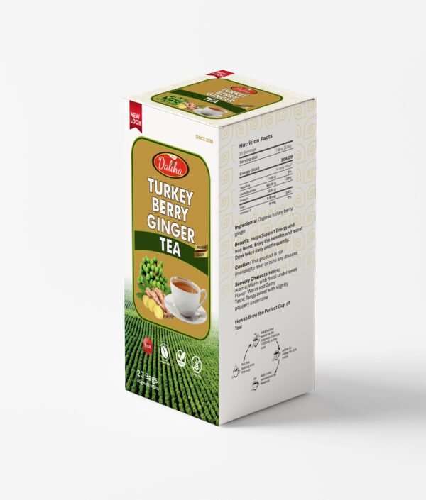 Turkey Berry Ginger Tea Box