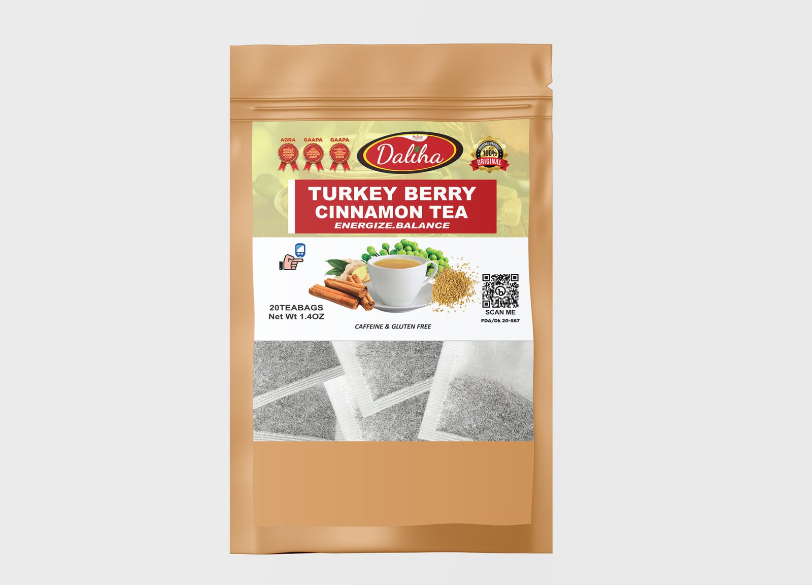 Daliha Berry Cinnamon Tea